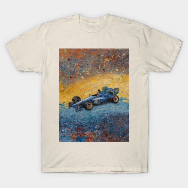 Racing Renaissance formula one painting T-Shirt by nancysroom